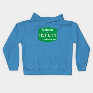 Welcome to Fist City Kids Hoodie